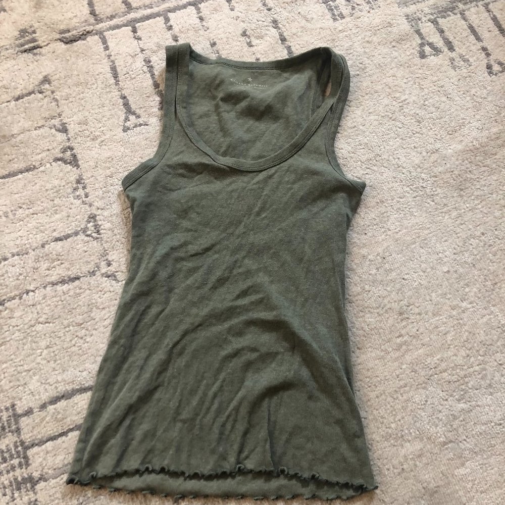 Banana Republic olive green tank top